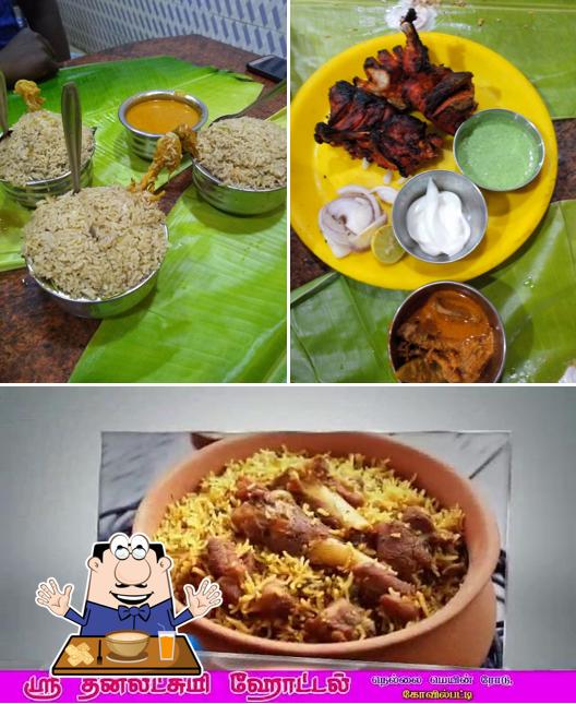 Food at Sri Dhanalakshmi family restaurant Non Veg AC