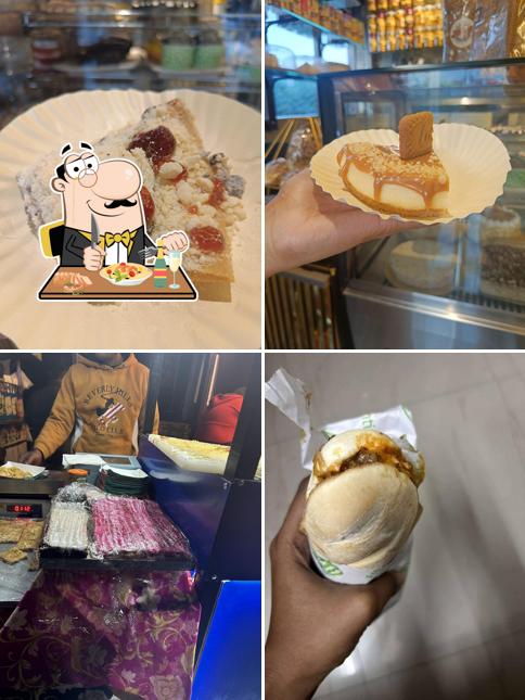 Food at Harry's farm & bake