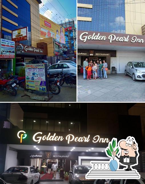 The exterior of Hotel Madhuram