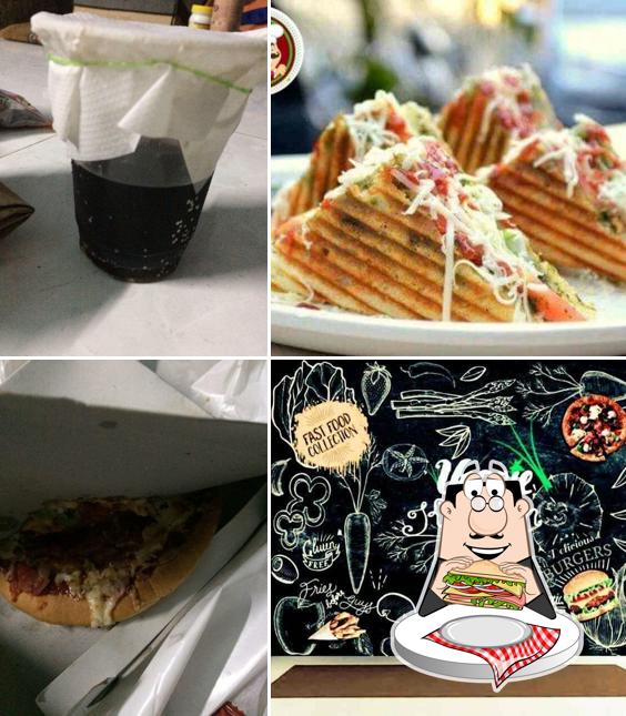 Club sandwich at Mr. Wrap & More