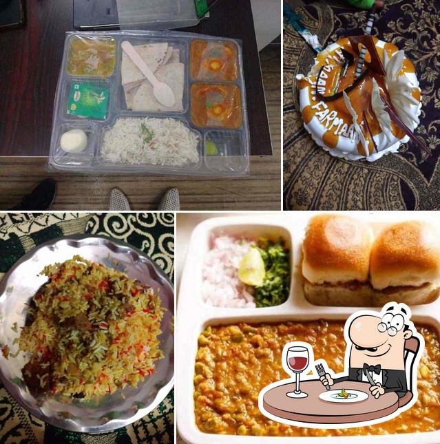 Food at Shreenath Thali