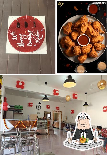 Thangam Cafe is distinguished by food and interior