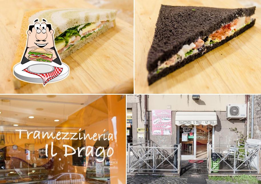 Club sandwich al Tramezzineria il Drago