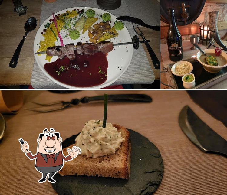 Tra le varie cose da l'Arboulastre si possono trovare la cibo e alcol