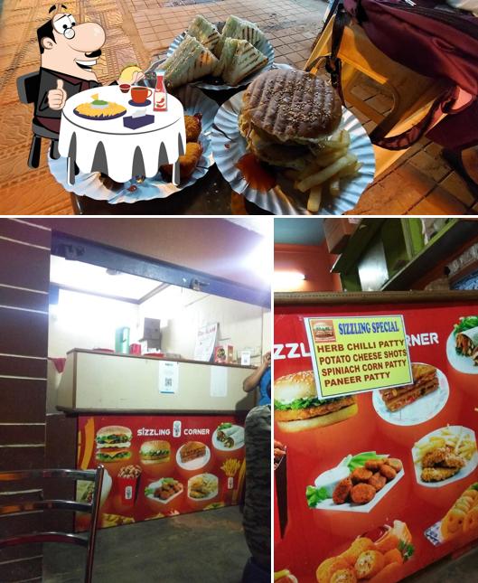 Sizzling Corner’s burgers will suit a variety of tastes