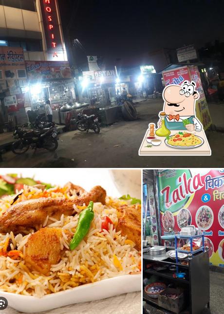 Take a look at the picture displaying food and exterior at Zaika Chicken Biryani