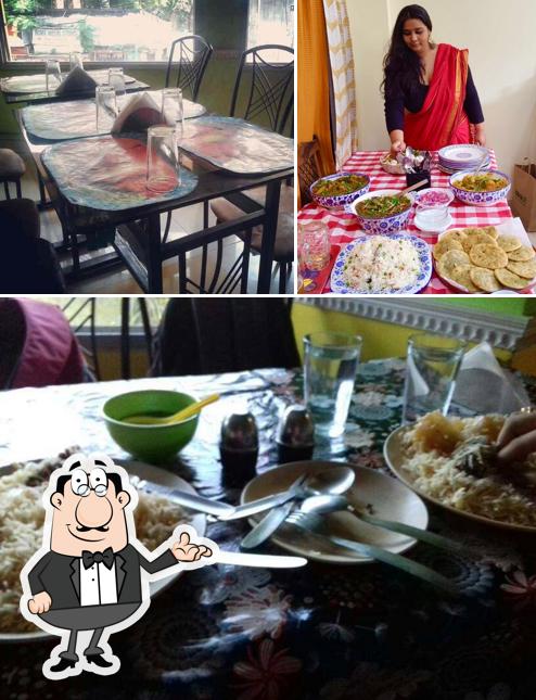 The interior of Zaika