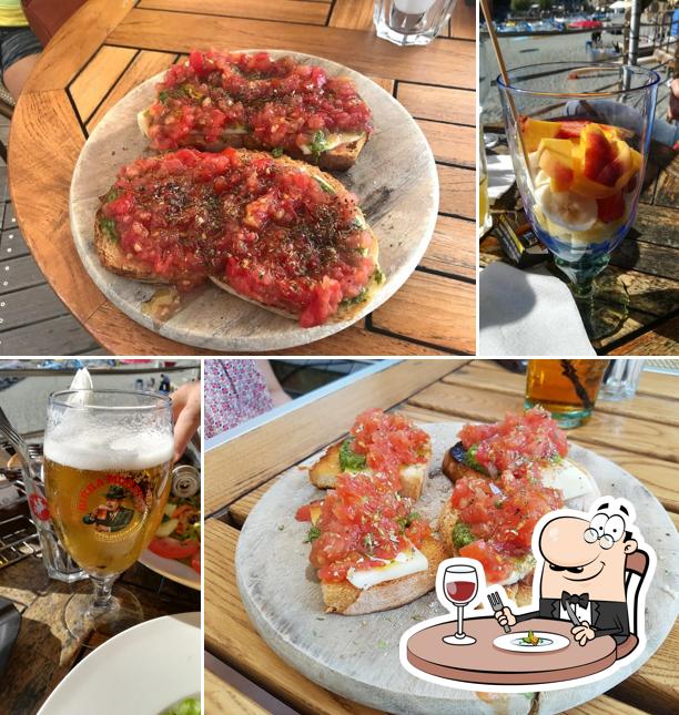 Cibo al Bar Bagni Alga