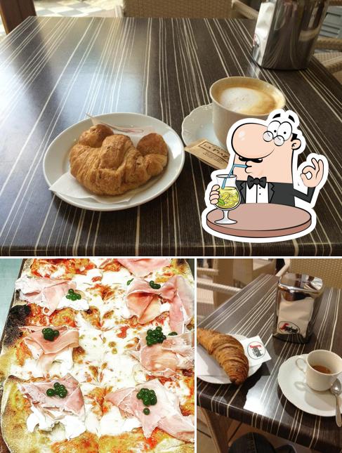 La bevanda e cibo del ristorante