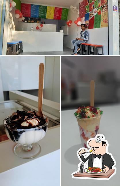 Among various things one can find food and interior at D LASSI SPOT