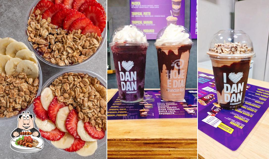 Platos en Dandan Açaí