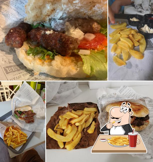 Patatine fritte al Fast food Big&Tasty