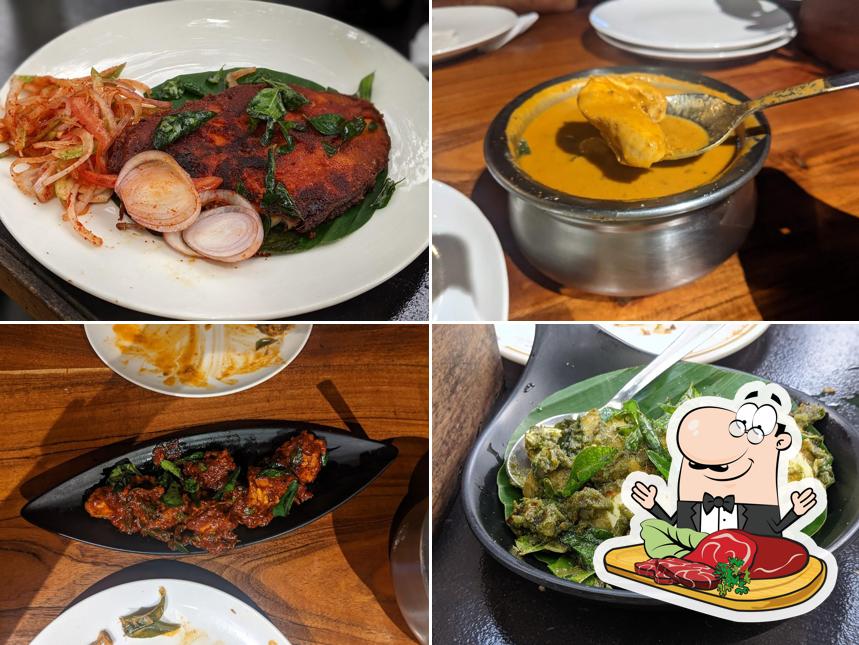 Firefly Sports Bar @ Bangalore Club serves meat dishes
