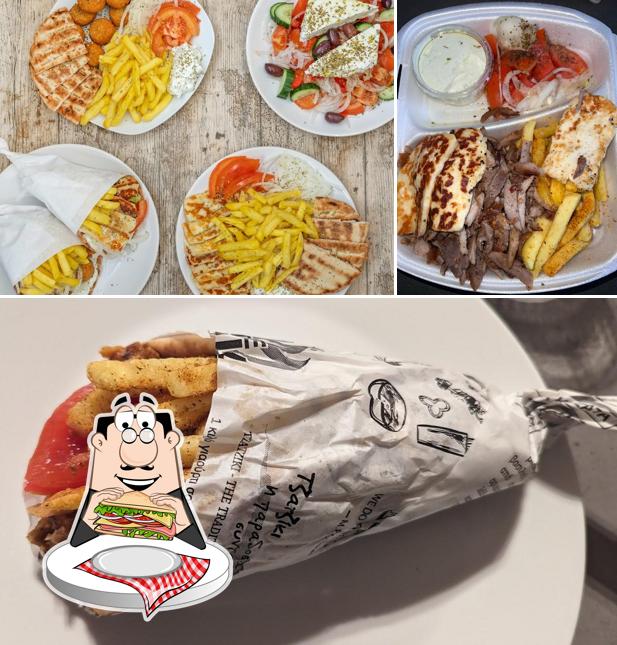 Club sandwich al GyrosMykonos Foodtruck Rapperswil-Jona