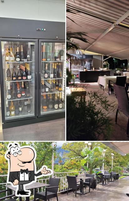 Gli interni di Kurhaus Restaurant