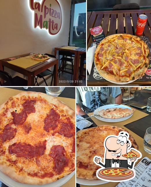 Prova una pizza a La Pizza Matta