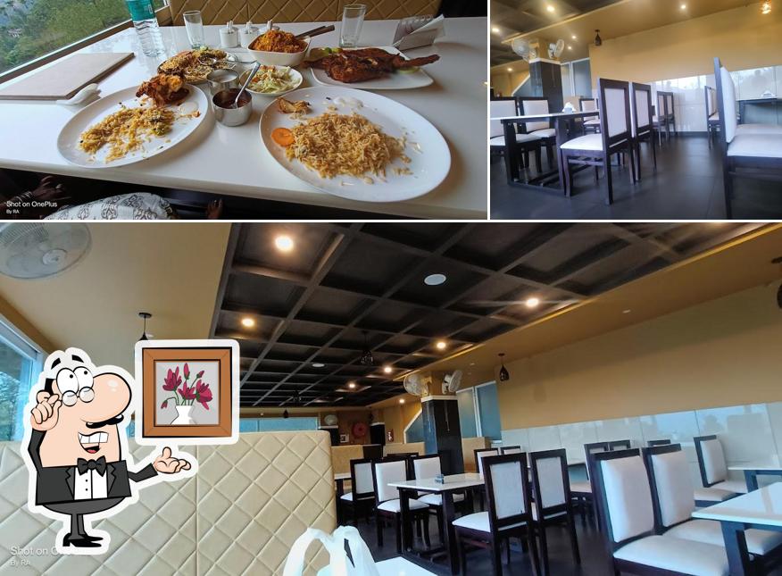 The interior of Mafaza restaurant