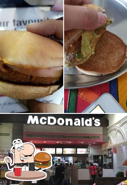 Treat yourself to a burger at McDonald's