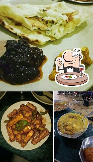 Food at Om Restaurant