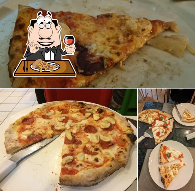 Consiga pizza no Pizzeria Vesuvio