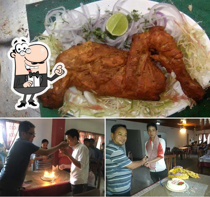 The photo of Prasansa Restaurant’s interior and food
