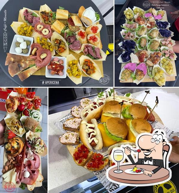 Antipasto al Sicilia Caffè Mariella