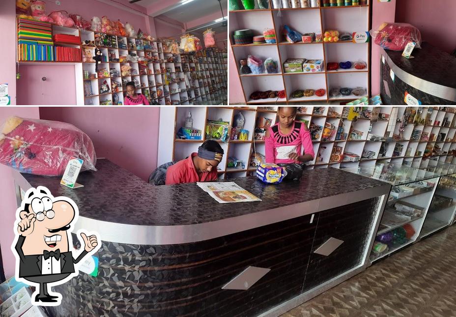 The interior of Allahabadi Chaat Corner