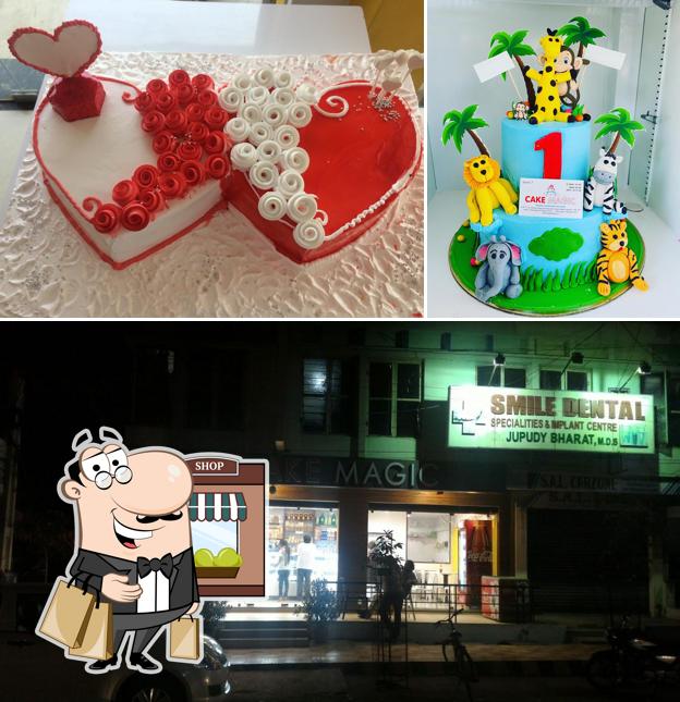 Check out how Cake magic, Rajahmundry looks outside