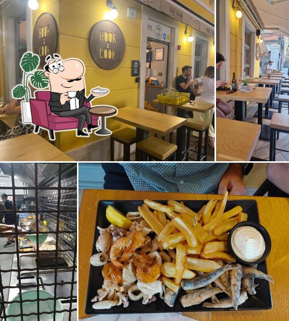 Siediti a un tavolo di Hook & Cook Pula