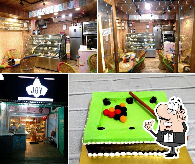 The interior of JOY The Cake Studio by Anuraka Sircar