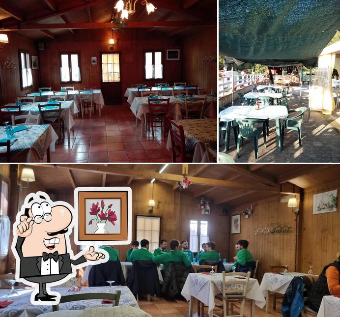 Gli interni di Ristorante Lago Di Sefro