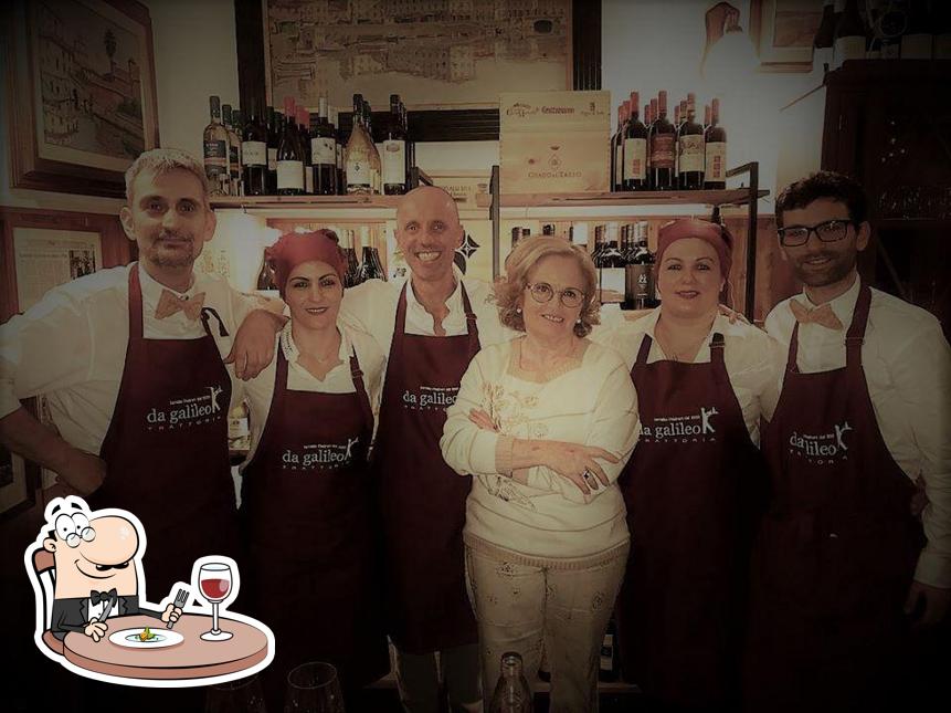 Cibo al Trattoria Da Galileo