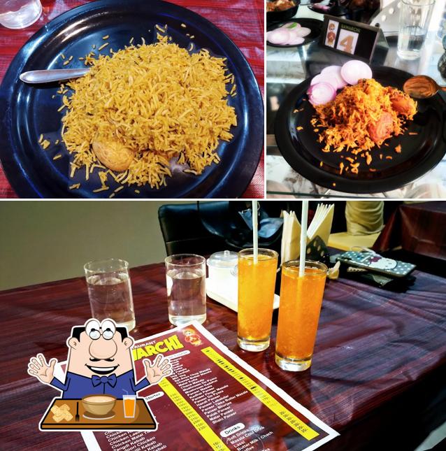 The image of food and beverage at Bawarchi Restaurant