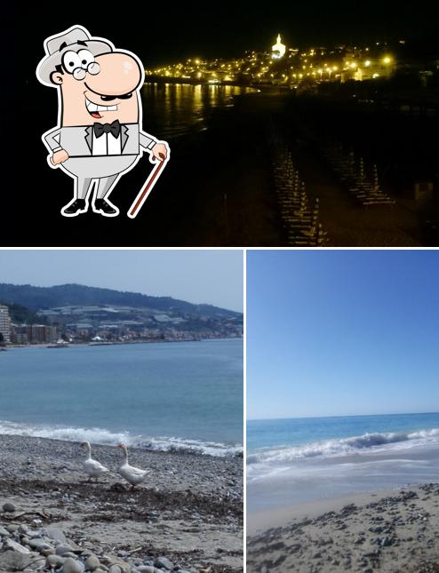 Curiosa tra gli esterni di Spiaggia - Bussana Beach