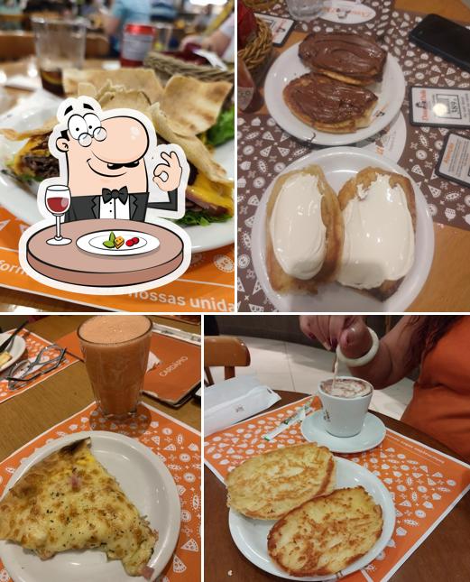Comida em Padaria Dona Deôla