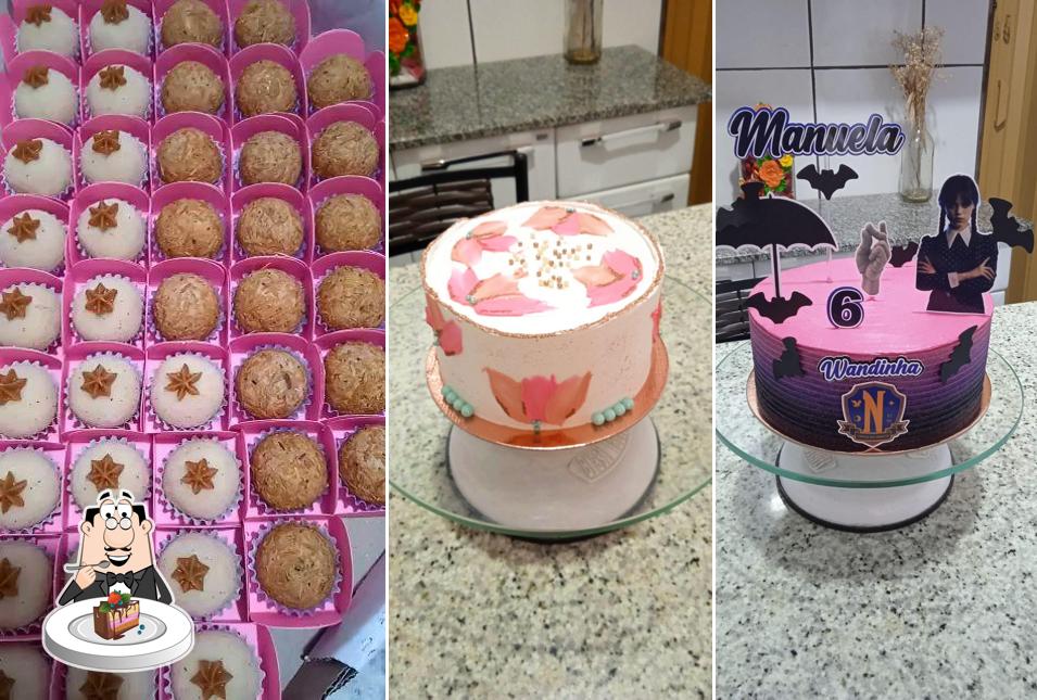 Bolo de chocolate em FERNANDA BOLOS E DOCES