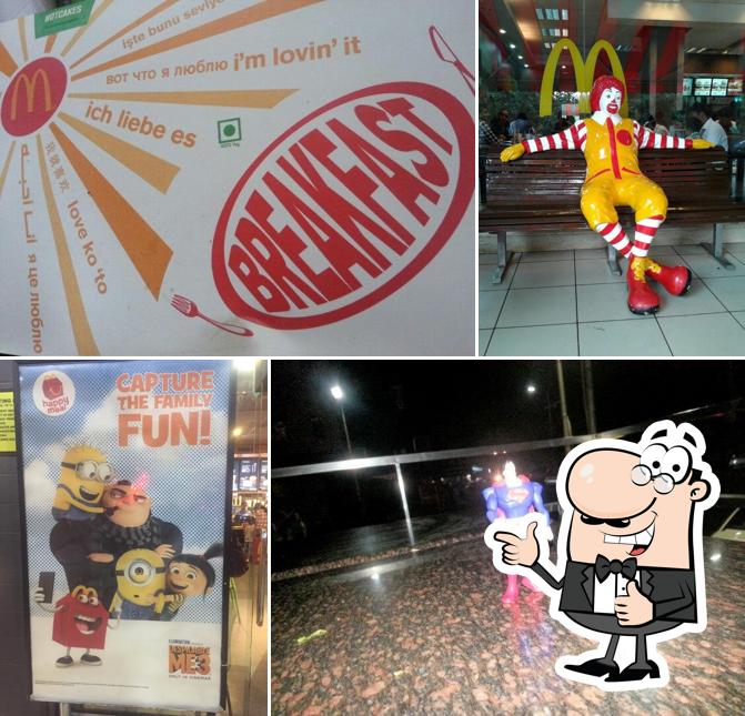 Look at the picture of McDonald's
