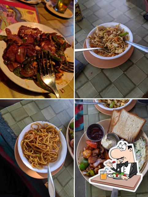 Meals at Hampi's Top Secret Restaurant