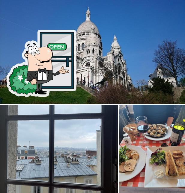 Profitez de la vue extérieure de Le Cabanon de la Butte