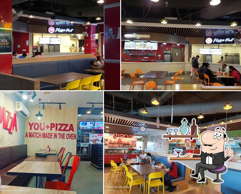 Check out how Pizza Hut National Food Court, Haridwar looks inside