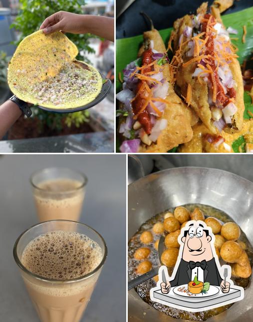 Food at Babai Tiffins, Sarjapura