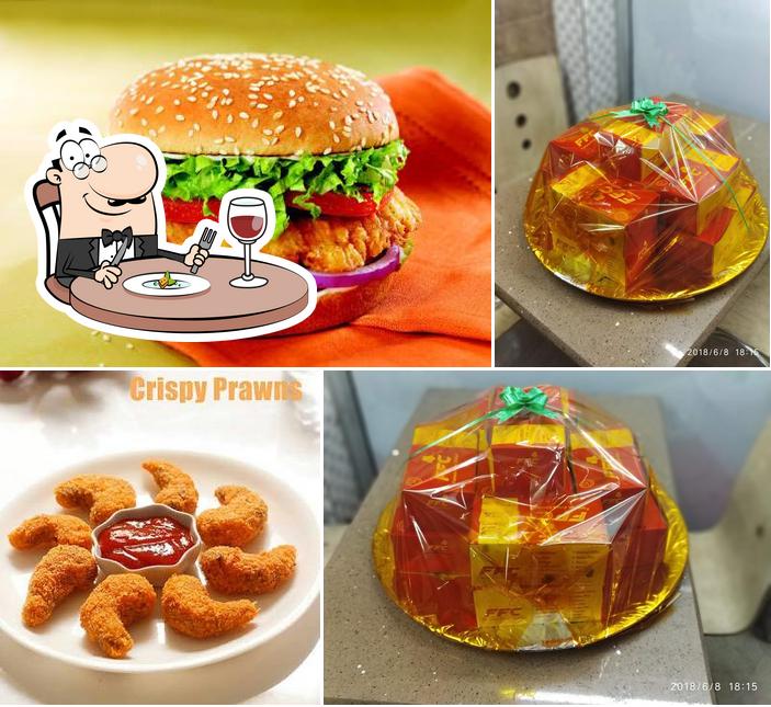 Food at Famous Fried Chicken FFC