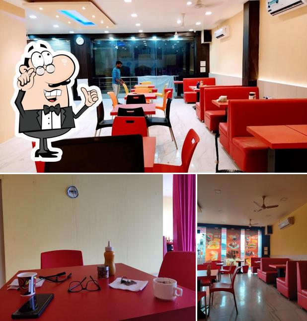 The interior of Pizza Home