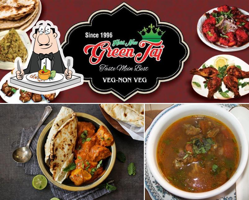 Food at Hotel New Green Taj