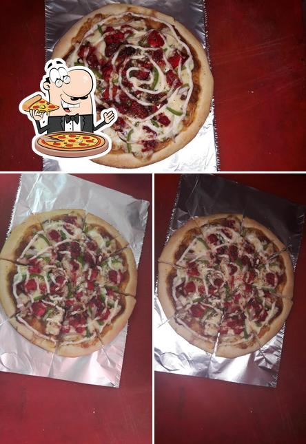 Order various kinds of pizza
