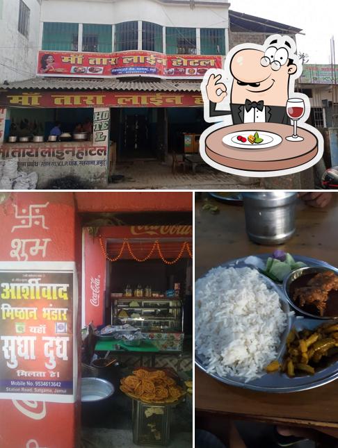 Meals at Maa Tara Line Hotel