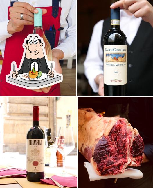 Platti al Osteria dei Leoni Firenze