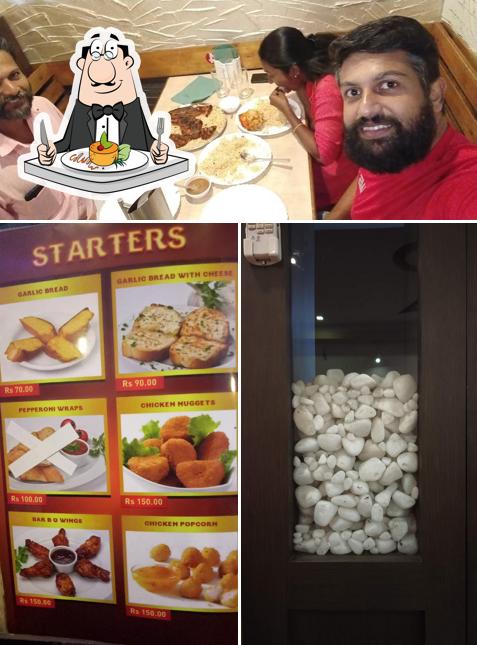 Food at Pizza planet