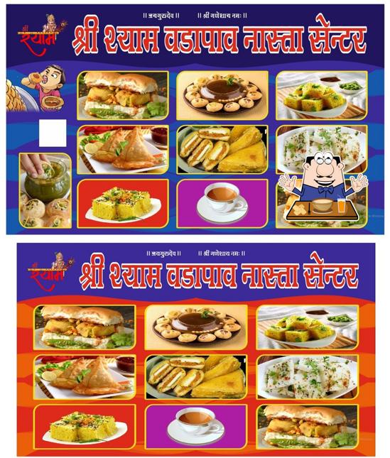 Food at Shree Shyam Vadapav Nasta Center