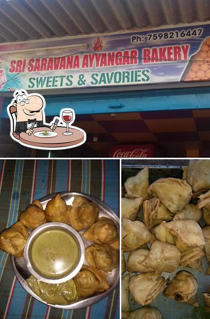 Take a look at the image depicting food and exterior at Sri Saravana Ayyangar Bakery Sweets & Savories